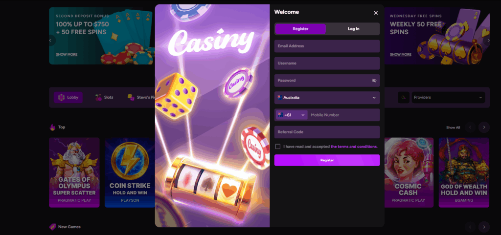 Discover the Thrills About Casiny Casino